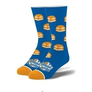 White Castle Socks New